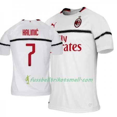 Fußballtrikots AC Mailand Nikola Kalinic 7 2018-2019 Kurzarm Auswärts-trikot kaufen